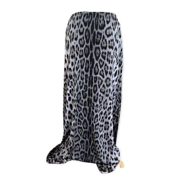 Womens Coco Bianco Animal Print Maxi Skirt - Sz M (Runs Big) - Picture 1 of 2